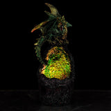 Dark legends kristalgrot led draak