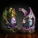 Dark legends led geode plint drakenei