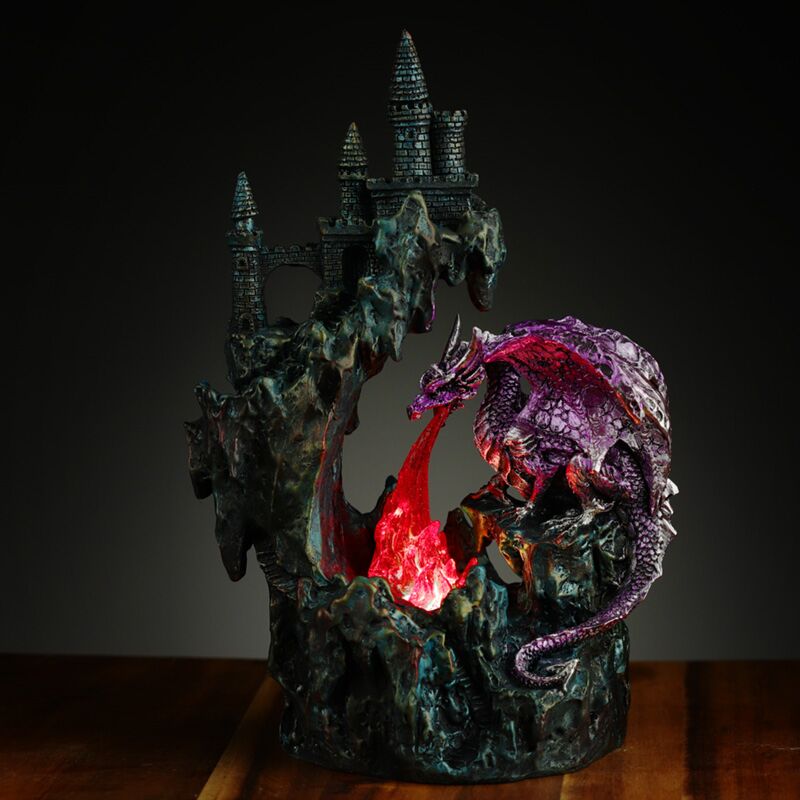 Dark legends vuuradem led klif kasteel