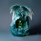 Dark legends led kristal ijsgrot draak