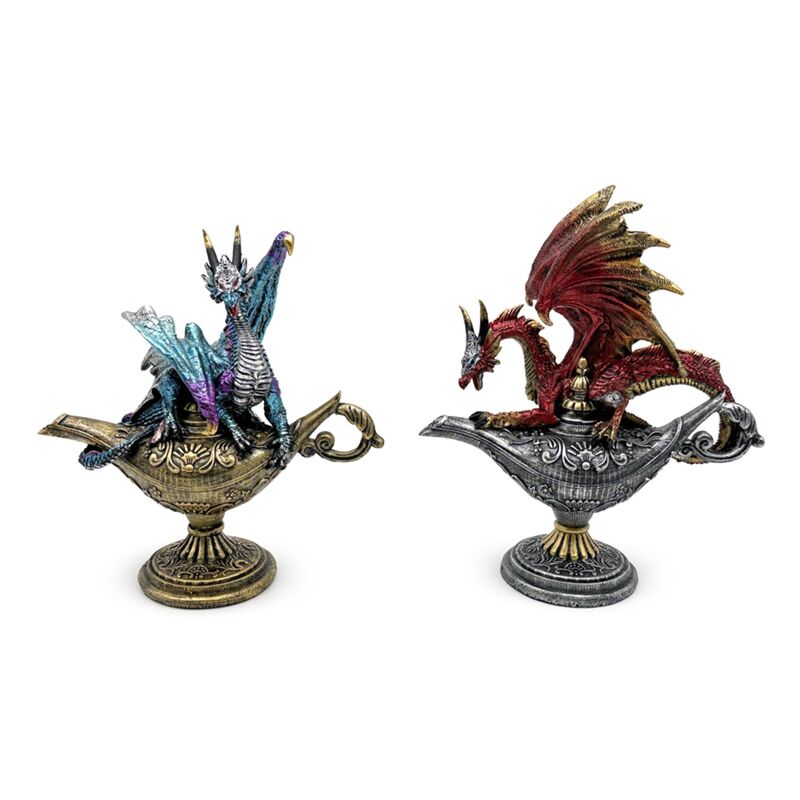 Dark legends beschermer van de magische lamp draak