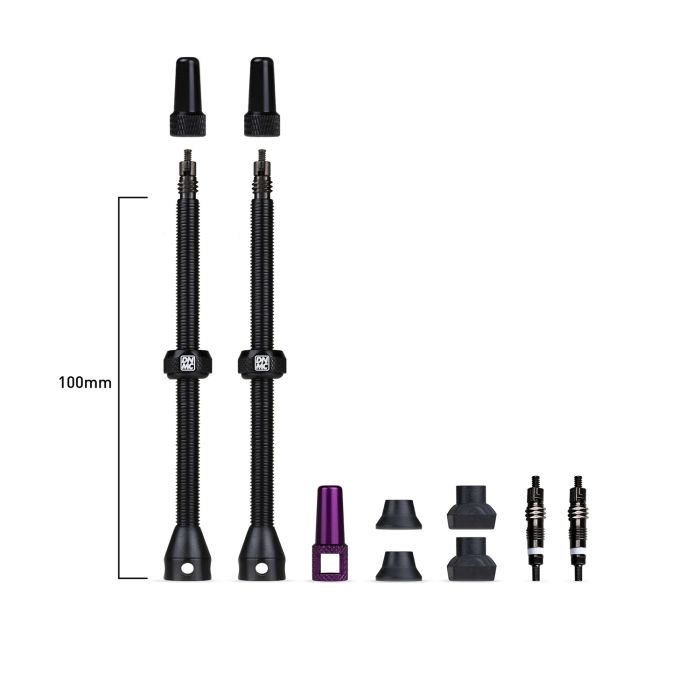 Dynamic barkeeper tubeless valves 100mm - 1set