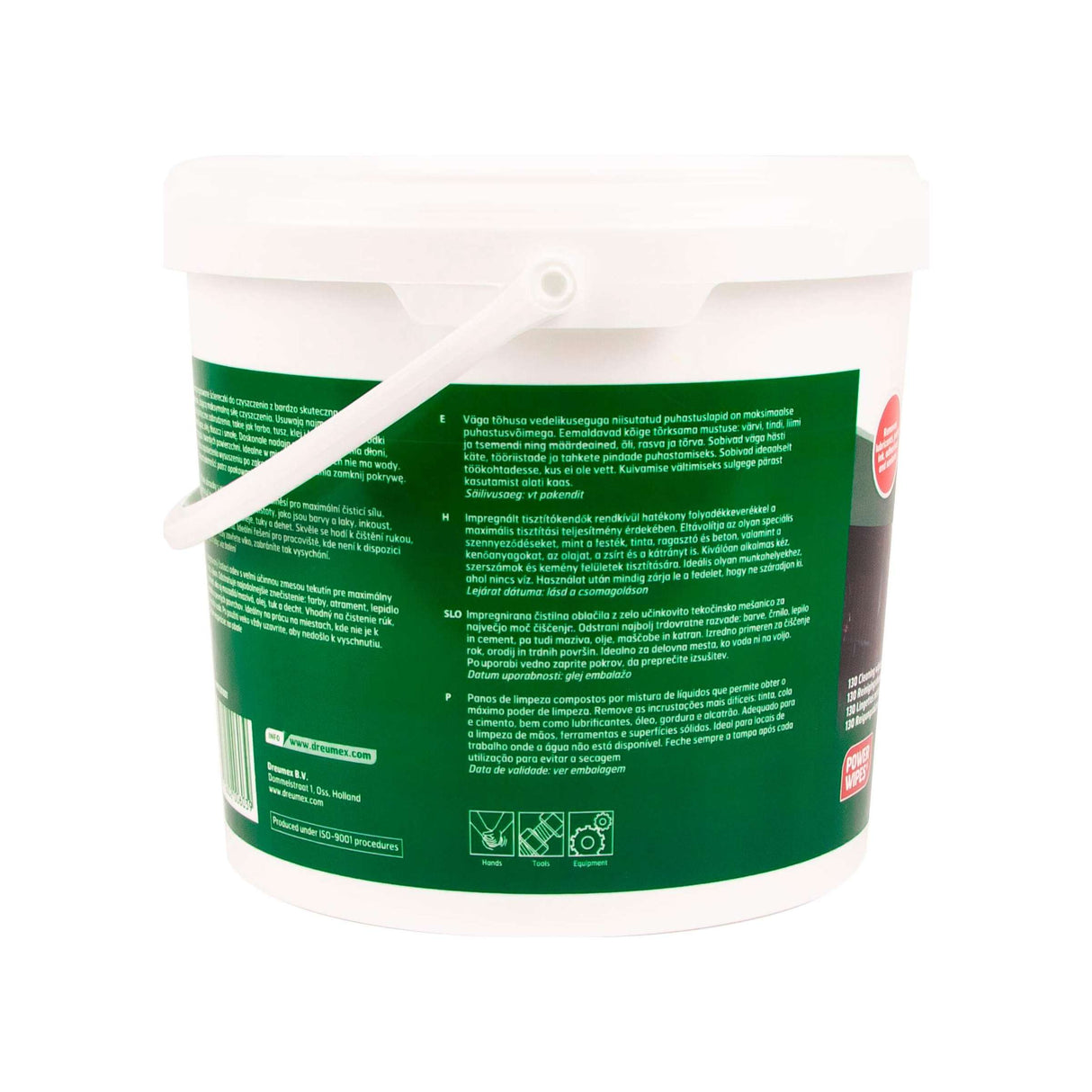 Dreumex Reinigingsdoeken Expert wipes (emmer a 130 st)