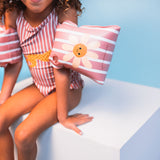 Daisy flower | paarse zwembandjes 2-6 jaar
