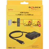 DeLOCK 1x HDMI in > 2x HDMI out