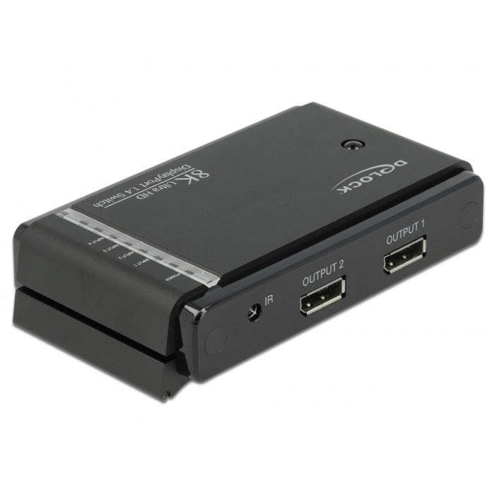 DeLOCK DisplayPort Switch 2x 2 Displayport in naar 1x 2 D
