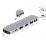 Delock docking station for macbook dual hdmi 4k pd hu