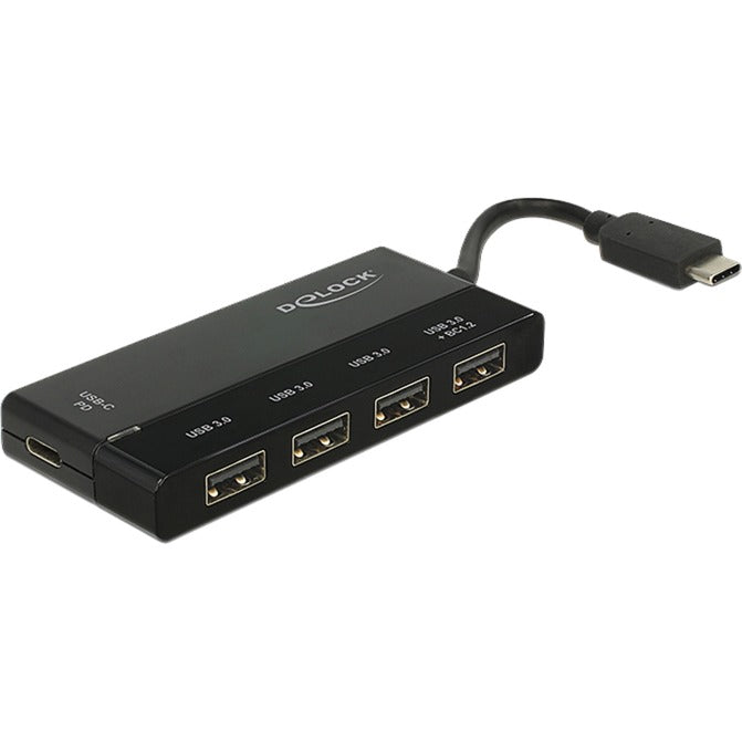 DeLOCK Externe USB 3.1 Gen 1 USB-C > 4x USB-A + 1x USB-C