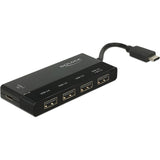DeLOCK Externe USB 3.1 Gen 1 USB-C > 4x USB-A + 1x USB-C