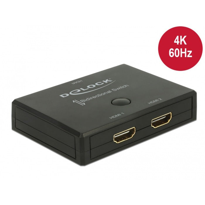 DeLOCK HDMI 2 1 Switch bidirectional 4K 60 Hz