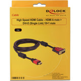 DeLOCK High Speed HDMI HDMI A male > DVI male