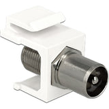 DeLOCK Keystone Module IEC male > F female