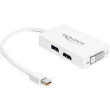 DeLOCK Mini DisplayPort naar DisplayPort HDMI DVI