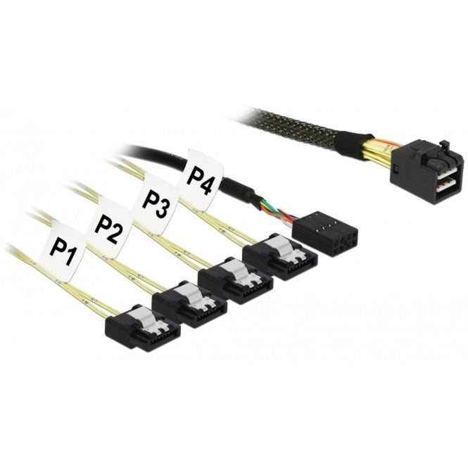 DeLOCK Mini SAS HD SFF-8643 > 4x SATA 7-Pin