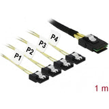 DeLOCK Mini SAS SFF-8087 > 4x SATA 7-Pin