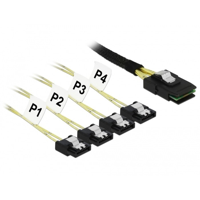 DeLOCK Mini SAS SFF-8087 > 4x SATA 7-Pin