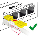 DeLOCK Patchkabel S STP, RJ-45 Secure met Cat.6a