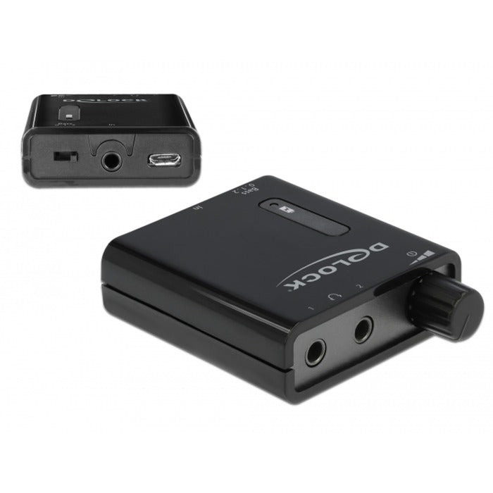 DeLOCK Portable Stereo Hoofdtelefoon versterker
