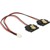 DeLOCK 2-pin female > 2 x SATA 15-pin