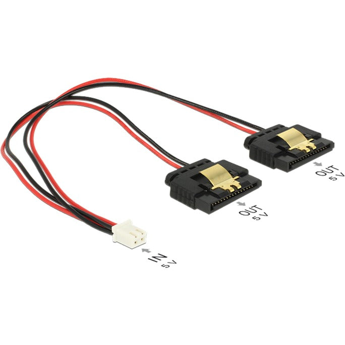 DeLOCK 2-pin female > 2 x SATA 15-pin