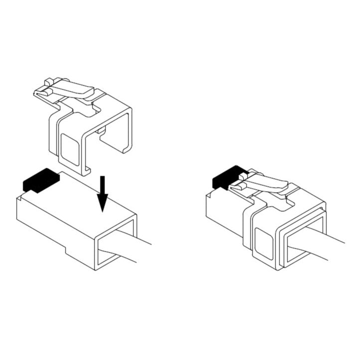 DeLOCK RJ45 Repair Clip Set 1