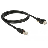 DeLOCK RJ45 plug > RJ45 plug met schroeven Cat.6 SSTP