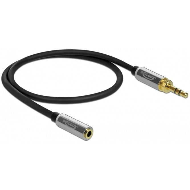 DeLOCK Stereo Jack 3,5 mm 3-Pin male > female