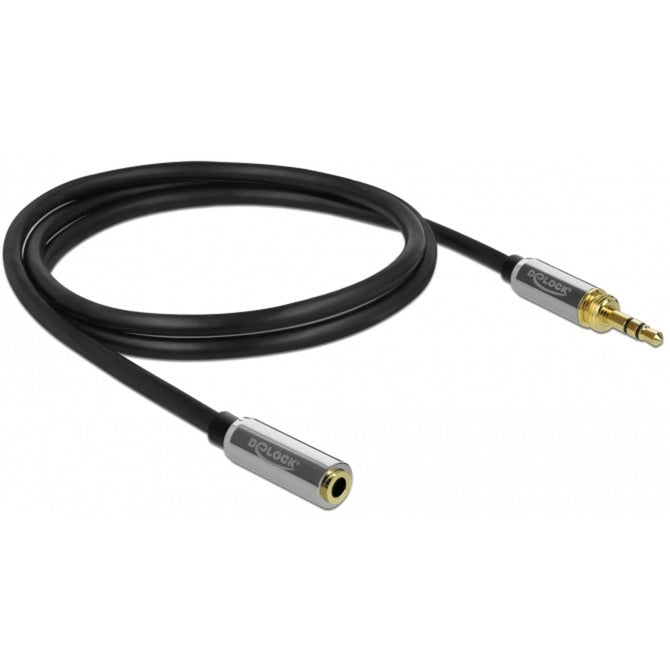 DeLOCK Stereo Jack 3,5 mm 3-Pin male > female
