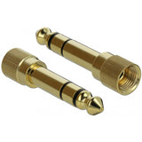 DeLOCK Stereo Jack 3,5 mm 3-Pin male > female