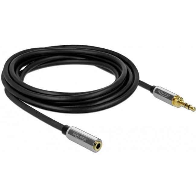 DeLOCK Stereo Jack 3,5 mm 3-Pin male > female