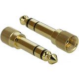 DeLOCK Stereo Jack 3,5 mm 3-Pin male > female