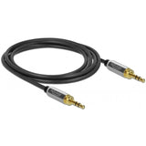 DeLOCK Stereokabel 3,5 mm 3 Pin-stekker > 3,5 mm 3 Pin-st