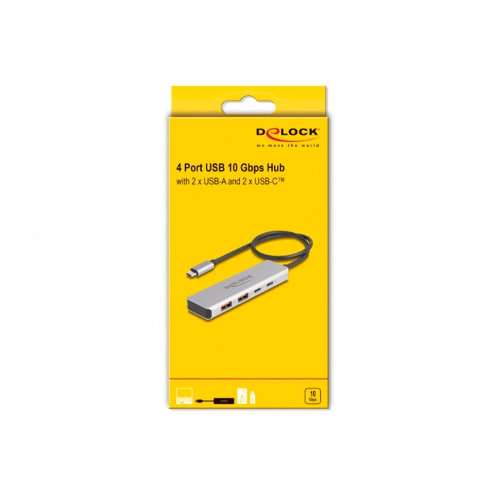 DeLOCK USB 10 Gbps USB-C Hub