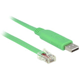 DeLOCK USB-A 2.0 male > 1x Serial RS-232 RJ45 male
