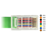 DeLOCK USB-A 2.0 male > 1x Serial RS-232 RJ45 male