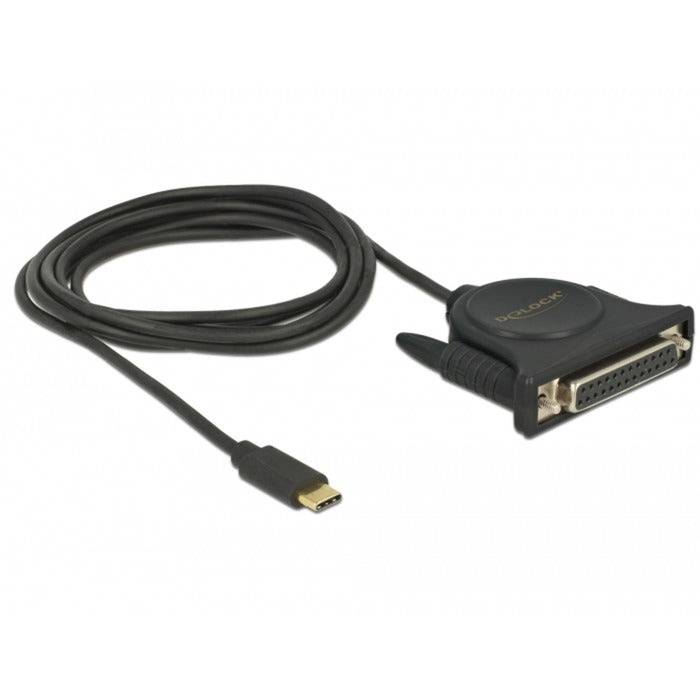 DeLOCK USB-C 2.0 male > 1 x Parallel DB25 female