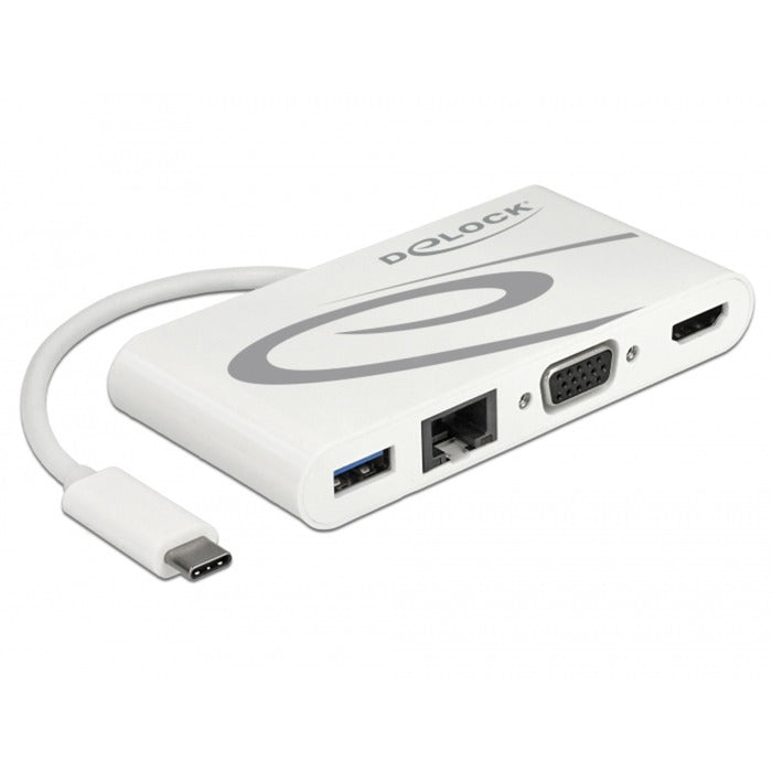 DeLOCK USB-C 3.1 > HDMI + VGA + LAN + USB