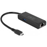 DeLOCK USB-C Adapter naar 2,5 Gigabit Lan met USB-A femal