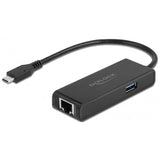 DeLOCK USB-C Adapter naar 2,5 Gigabit Lan met USB-A femal