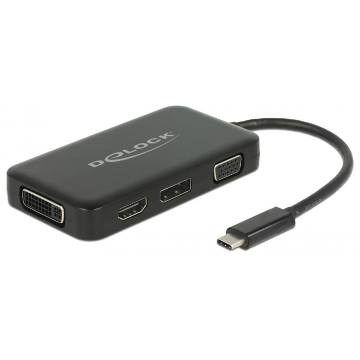 DeLOCK USB-C > VGA HDMI DVI DisplayPort