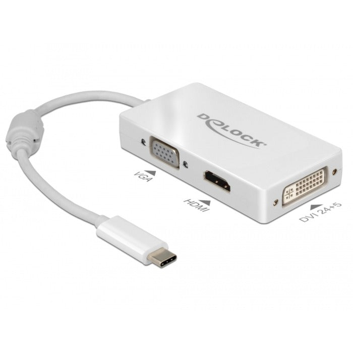 DeLOCK USB-C > VGA HDMI DVI