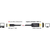 DeLOCK USB-C (male) > HDMI (male) (DP Alt Mode)