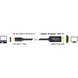 DeLOCK USB-C (male) > HDMI (male) (DP Alt Mode)