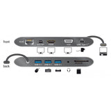DeLOCK USB Type-C 3.1 Dockingstation 4K 30 Hz