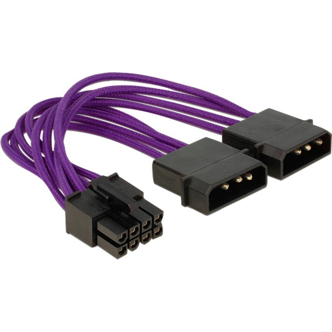 DeLOCK Voedingskabel 8 pin EPS > 2 x 4 pin