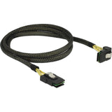 DeLOCK Mini SAS SFF-8087 > mini SAS SFF-8087 angled , 1m