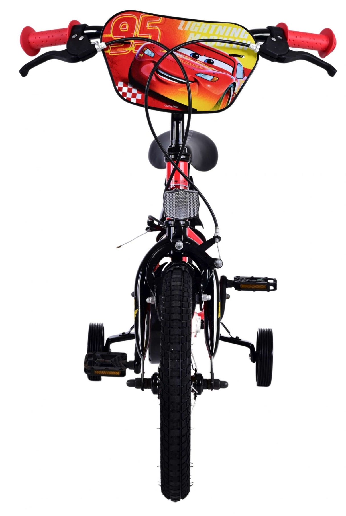 Disney Disney Kinderfiets Jongens 14 inch Rood Twee handremmen