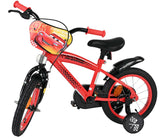 Disney cars kinderfiets - jongens - 14 inch - rood