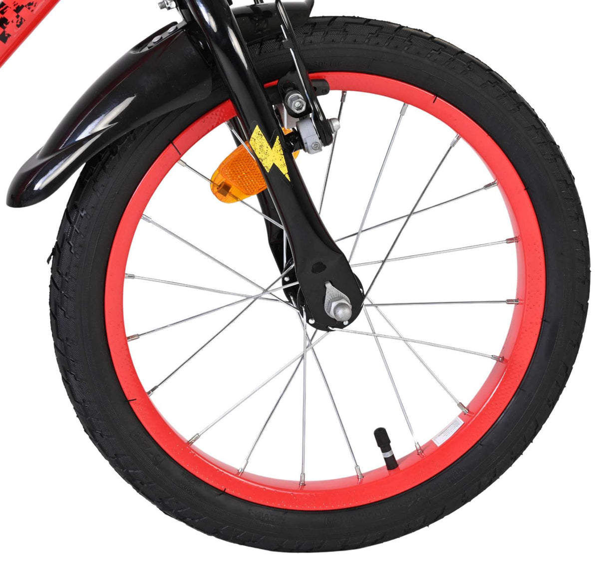 Disney cars kinderfiets - jongens - 16 inch - rood