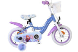 Volare disney frozen 2 kinderfiets - meisjes - 12 inch - blauw paars - twee handremmen